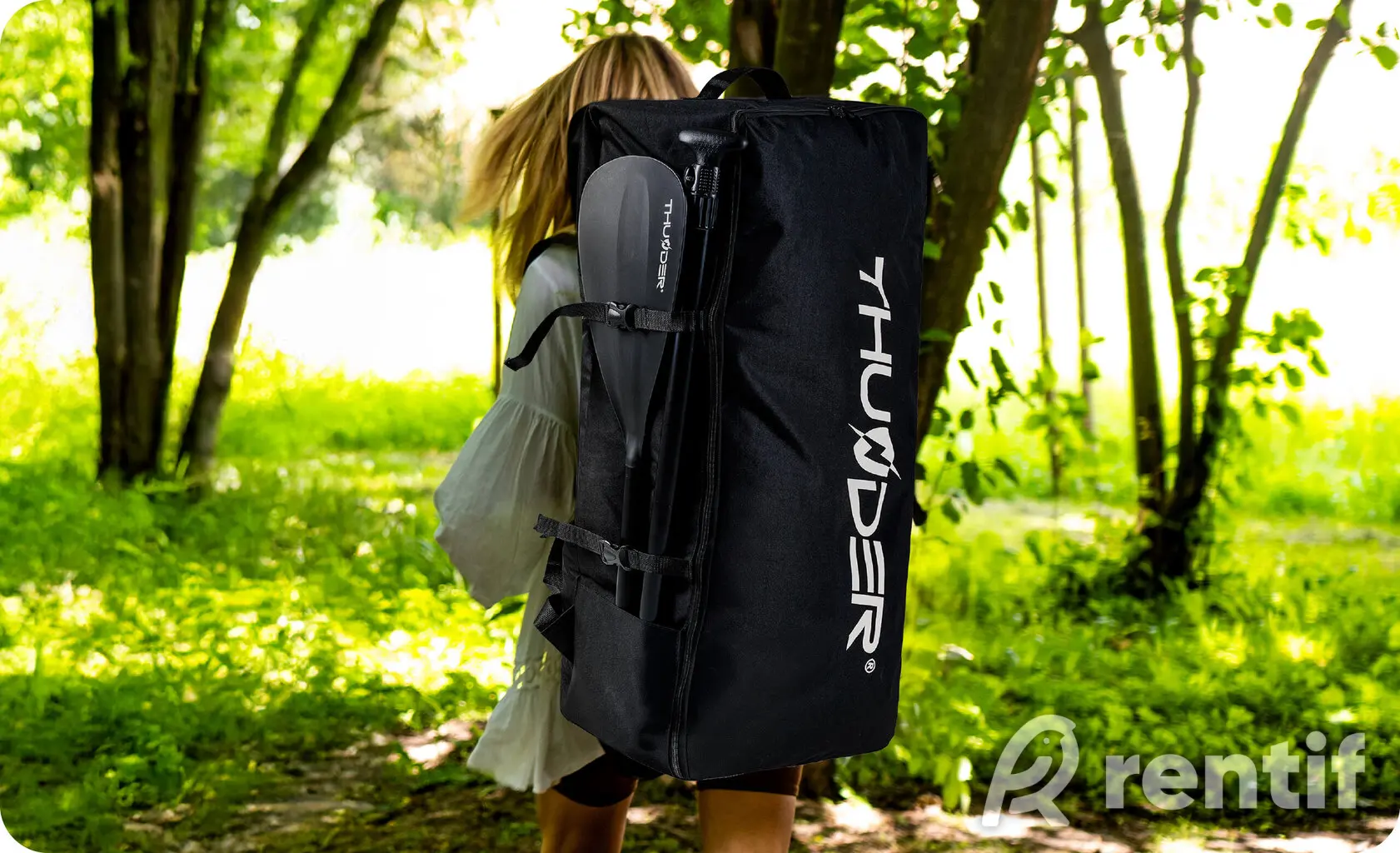 Rent SUP‑BOARD Thunder Coast Mint 320 photo 1