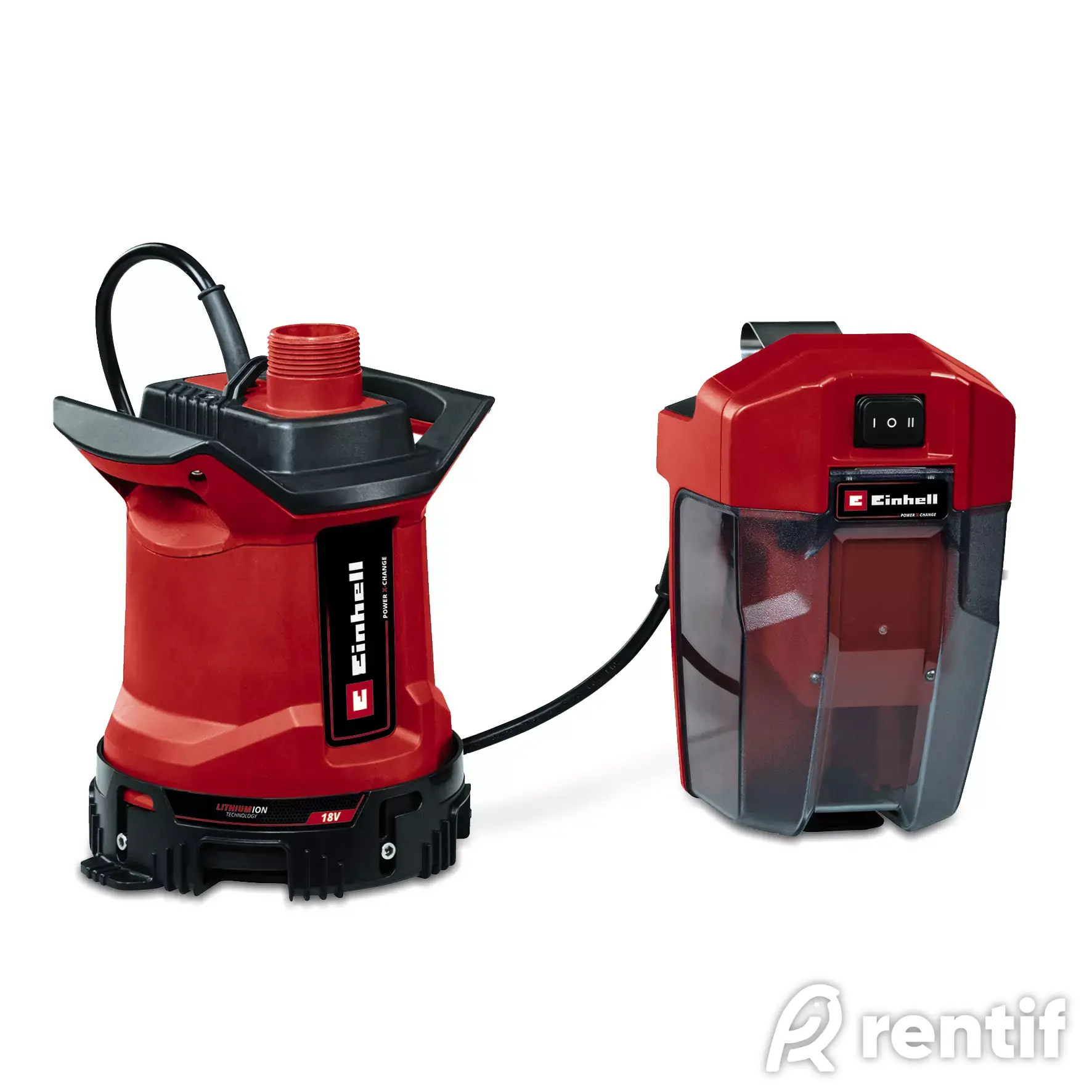 Rent Akupump Einhell GE-DP 18/25 LL Li – Solo + 3 akut ja laadija photo 2