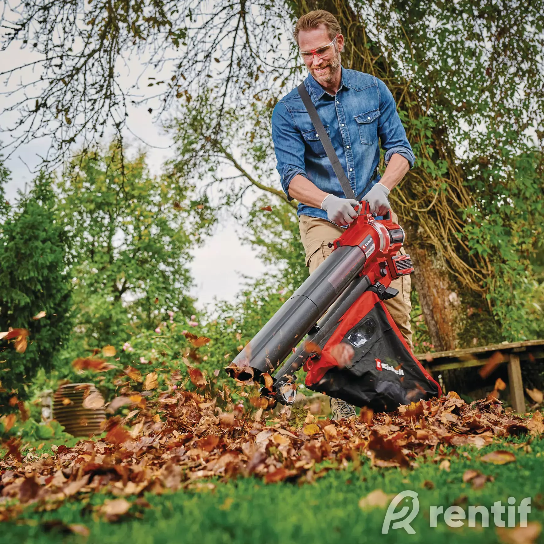 Rent Einhell VENTURRO 36/240 – võimas akulehepuur / leheimur rentimiseks photo 1